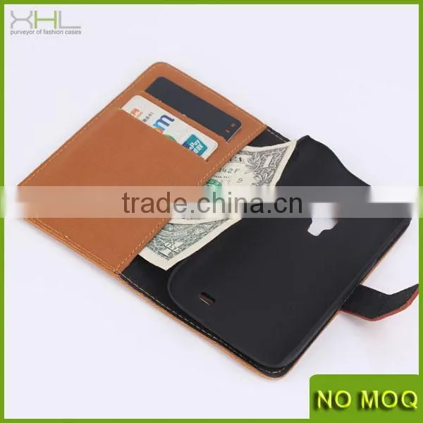 Hot selling wallet leather case for samsung galaxy beam 2 g3858