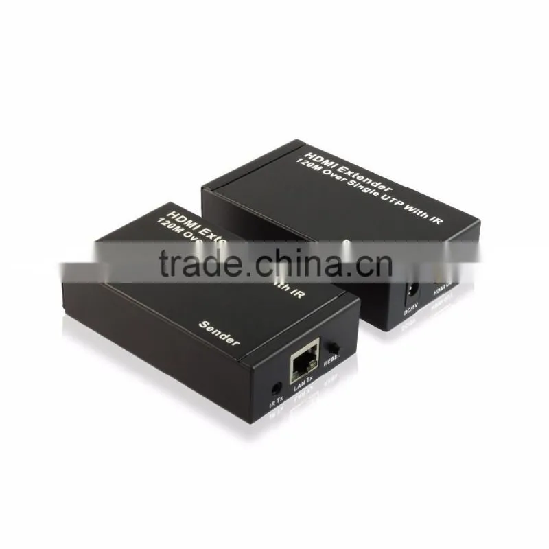 wholesale hdmi extender over ip sx-ex22 hdmi extender support max 120m with IR remote 1080p