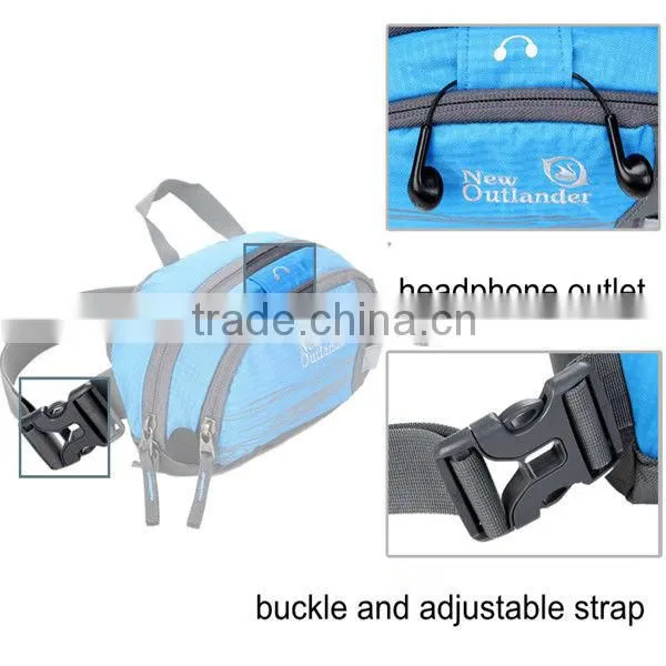 Hot multi-function outdoor nylon waist pack