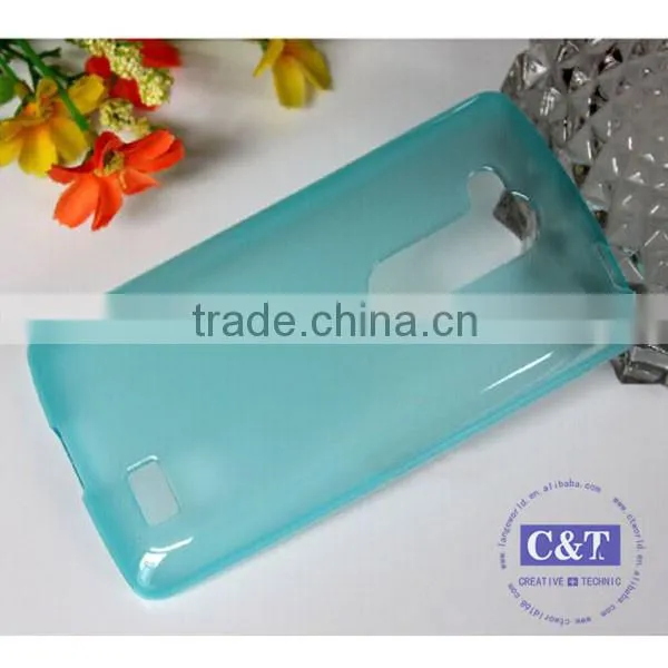 C&T Clear Matte Design Soft Slim Tpu Gel Flexible Case Cover for LG K8