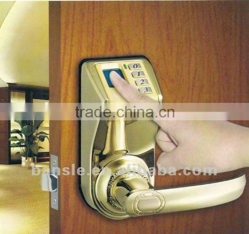 wood door lock support fingerprint KO-F33