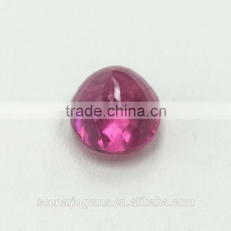 #13EZZZ Natural Pink Tourmaline Oval Faceted Loose Gemstone Rubellite