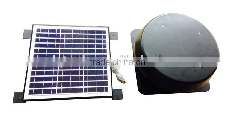 Roof-Mounted Solar attic fan 20W