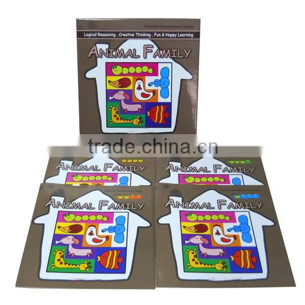 Logic color detective puzzle for kids