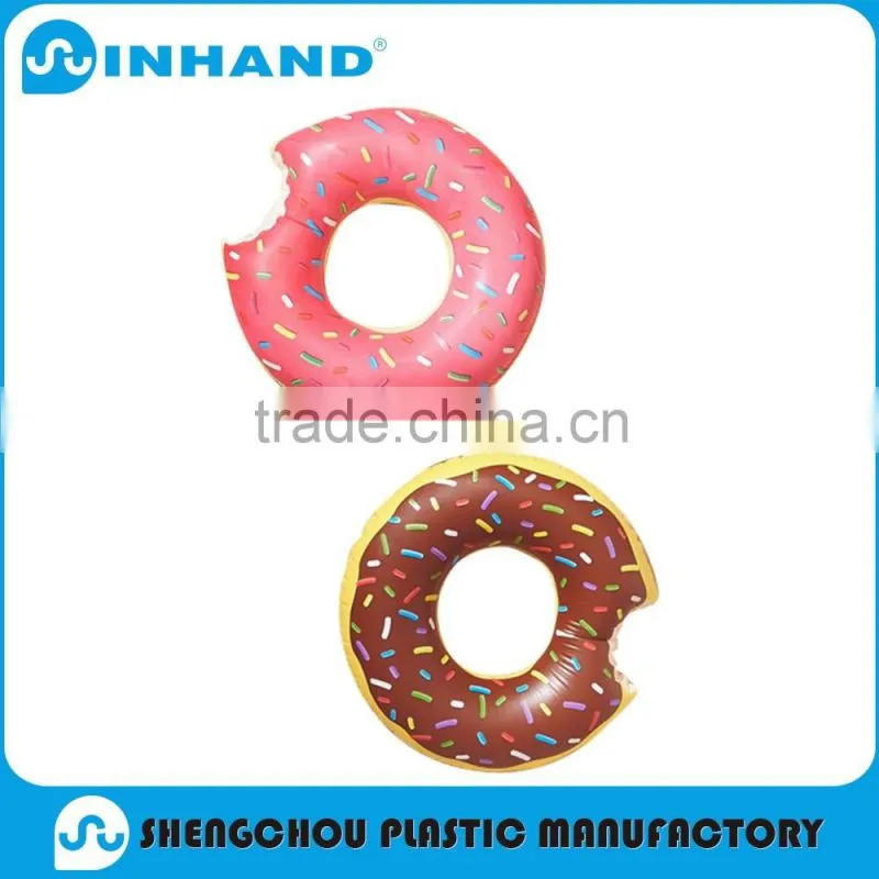 2016 Fashion high quality cheap PVC Swimming Inflatable Ring/baby swimming neck ring