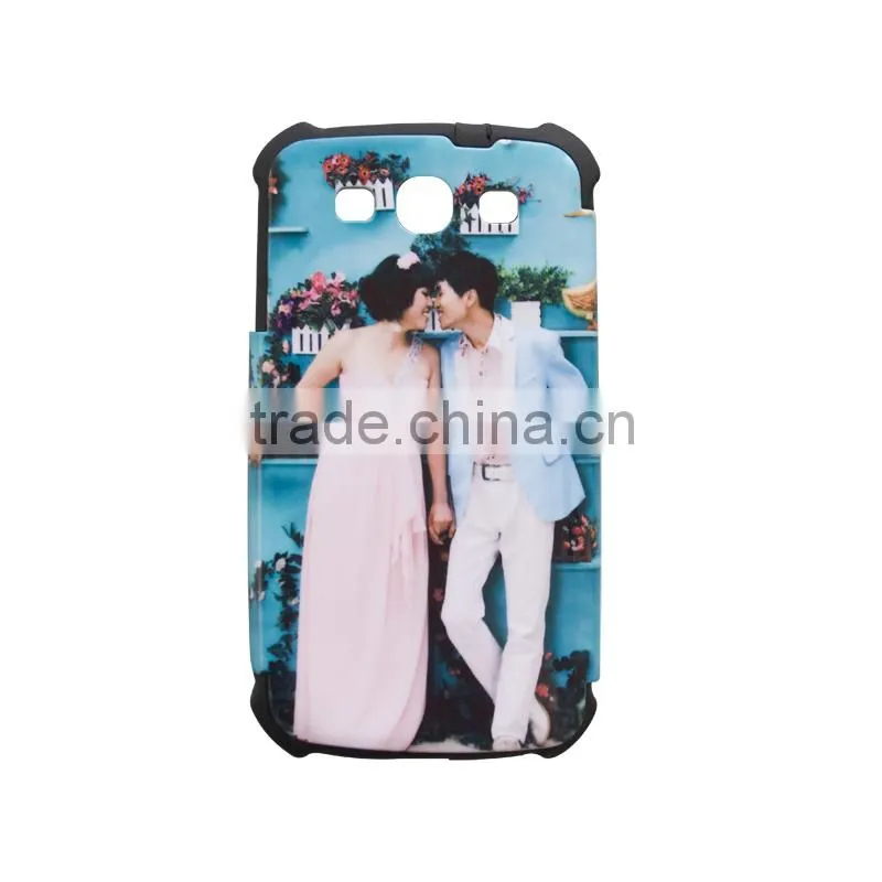 Plastic pbone cover with aliminum inserts for iphone 5c