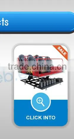 2,4 seats 3d mini theater 5d mini theater equipment manufacturer