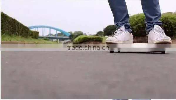 New technology 4 wheel hover board notebook size electric scooter portable powered walk car