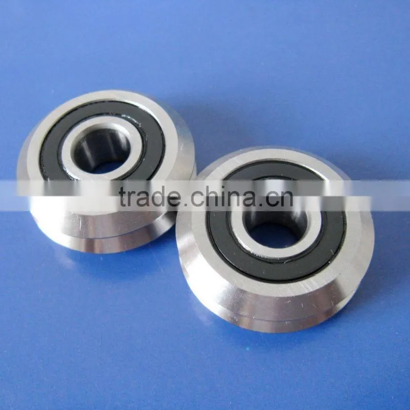 RM4-2RS Bearings 15 mm Bore V Groove Guide Track Roller Bearings RM4 2RS or W4-2RS