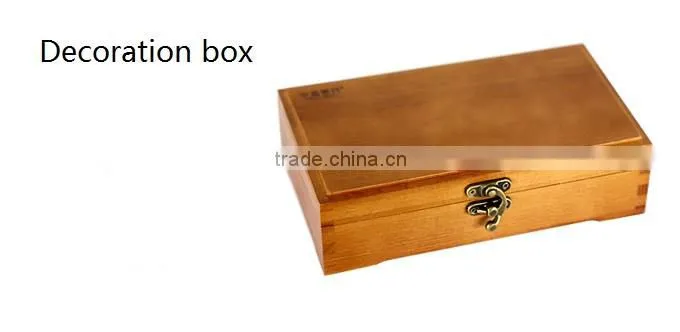 vintage wooden box artistical multifunction pencil box jewelry case for gift