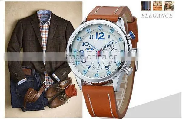 2015 alibaba hot selling Alloy Wristwatch Newest Design Fashion Sport Watch Men Watch From gz Watch Factory