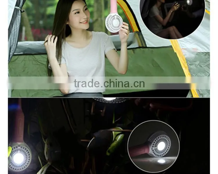 Factory wholesale universal portable operated handheld mini fan power bank