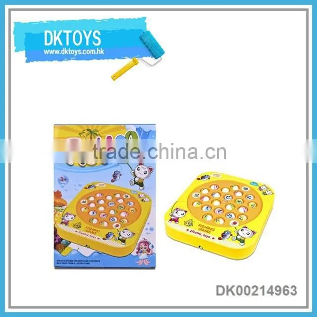 BO plastic material fishing toy set bo fishing game for kids