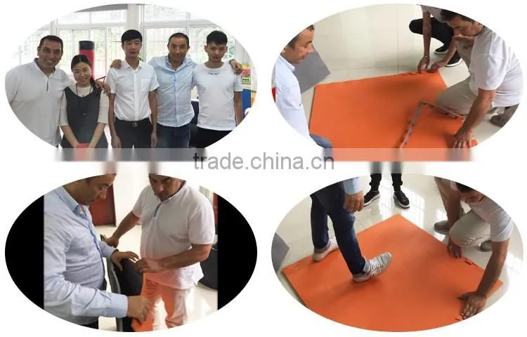 High quality non slip gym EVA foam exercise taekwondo mats