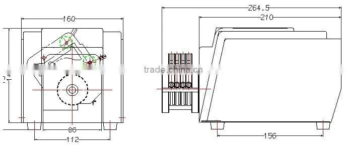 JIHPUMP LED Type Peristaltic Pump BT-100EA Group