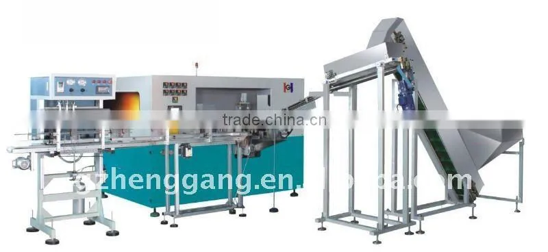 Handle pre-inserted bottles blowing machines