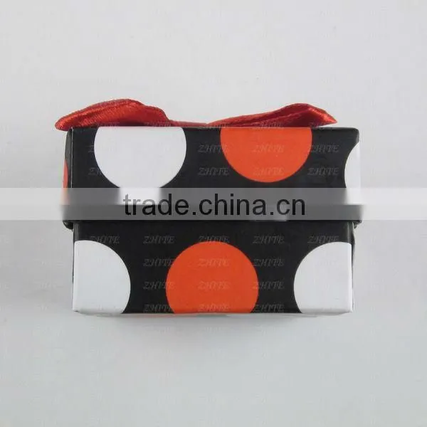 Hot Selling Red Bowknot Square Packing Box Wholesale ZTPB-0024