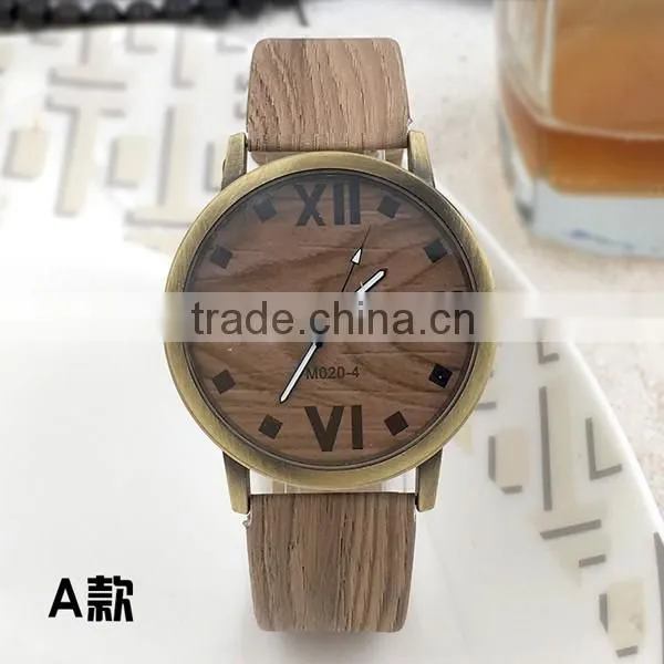 Good Quality Personality Wood Design Watch Custom