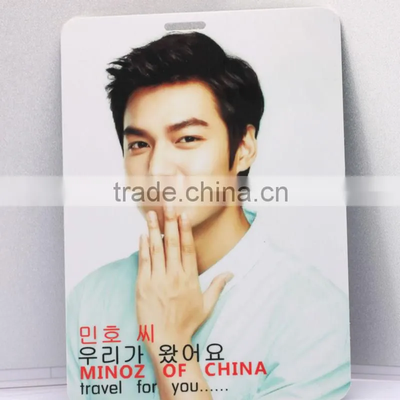customized colorful printing plastic pvc greeting card