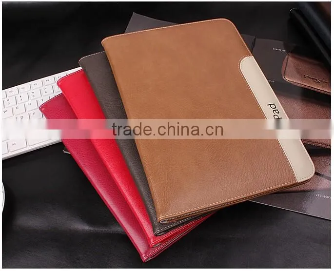 Useful Soft Protective Colorful Tablet Smart Cover Flip Case for IPad Air 2 Manufacturer