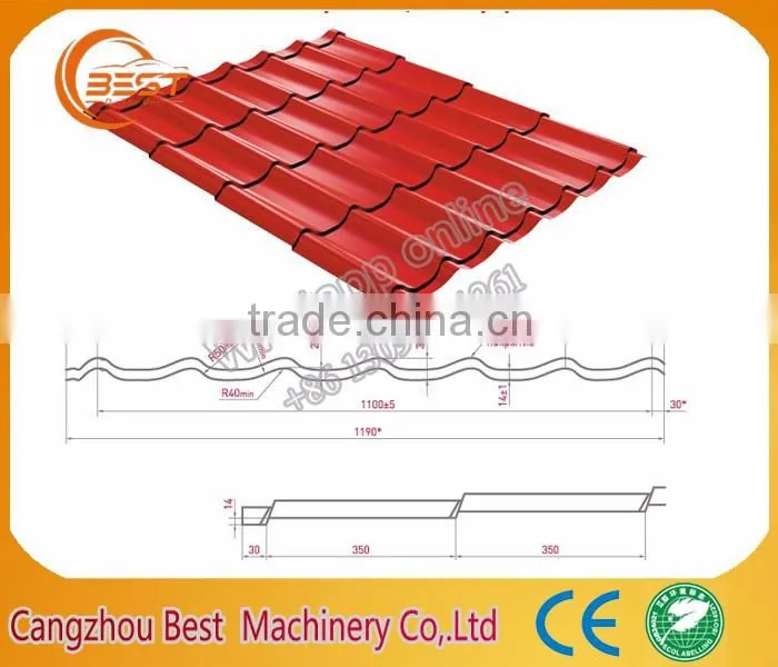high-quality cold formed pre-galvanized cutomized c-channel beam machine