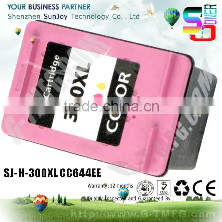 Wholesale Printer Ink Cartridge Compatible CC644EE 300XL for HP Deskjet F4280 All-in-One Printer (CB656B) Deskjet F4272