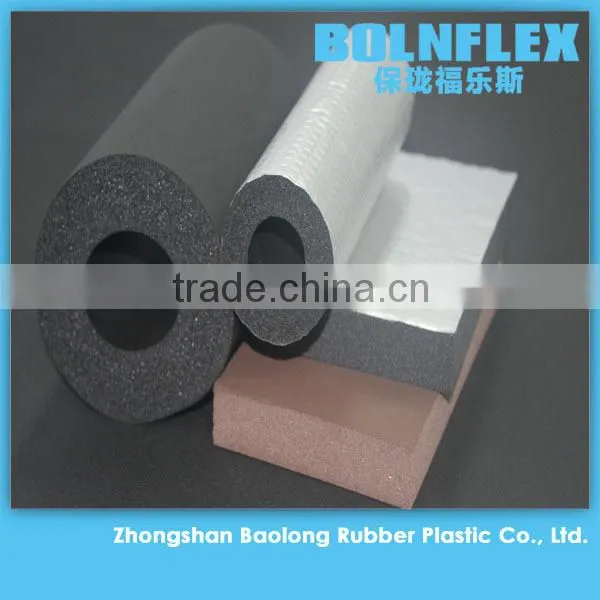 flexible elastomeric closed cell foam rubber thermal insulation sheet