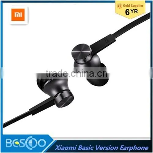 Original Xiaomi Piston In-Ear Stereo Earphone with Mic Earbud Earphones Headset for Redmi Smartphone Basic Edition
