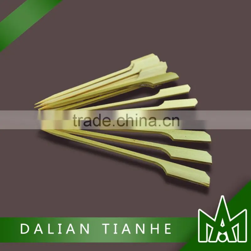 High quality green wooden skewers
