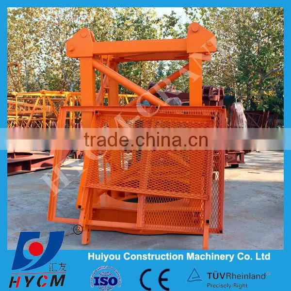 China 4t Flat Top Tower Crane in Algeria for Sale