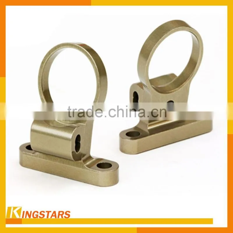 cnc lathe parts/ aluminum 7075 T6 hard anodizing