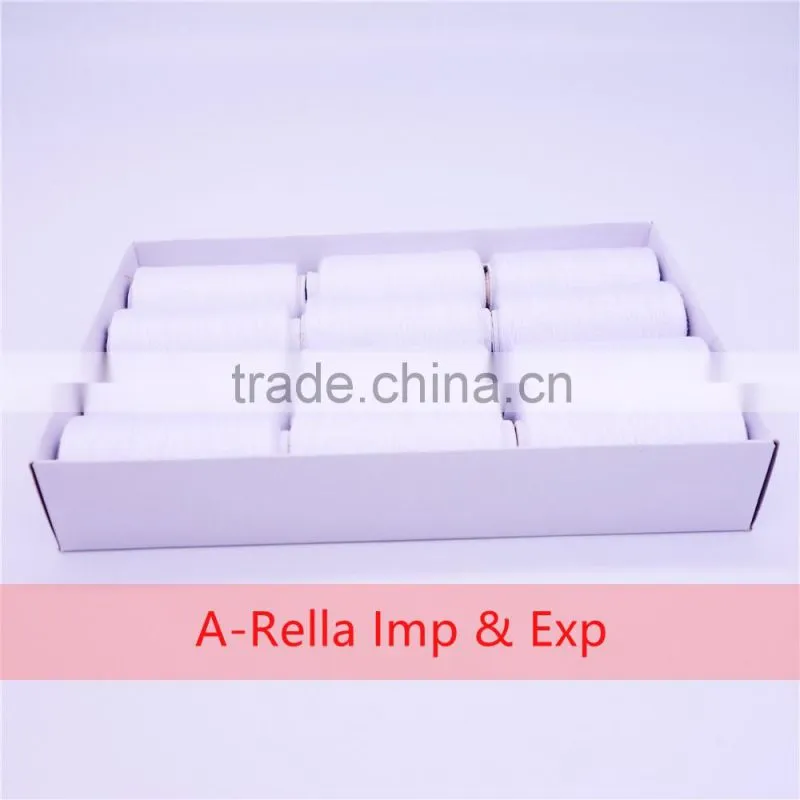 8g/cone , 402 small thread 100% spun polyester sewing thread