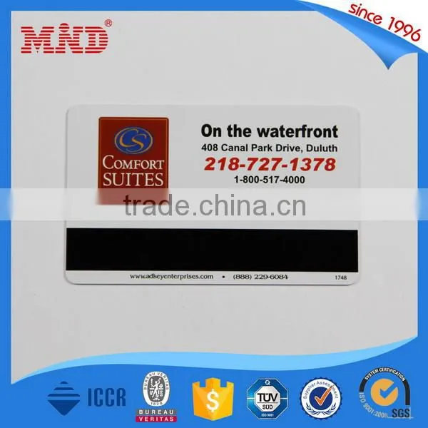 MDP09 different serial number college student RFID ID card with barcode magnetic strip