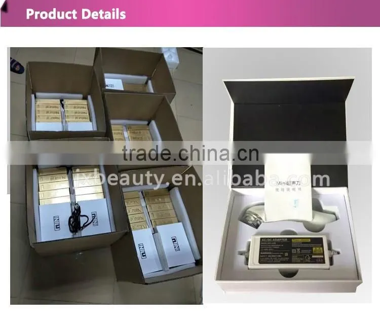 Red LED Skin tightening radio frequency beauty treatment