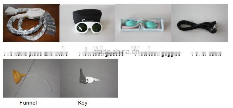 Permanent SHR IPL hair removal device