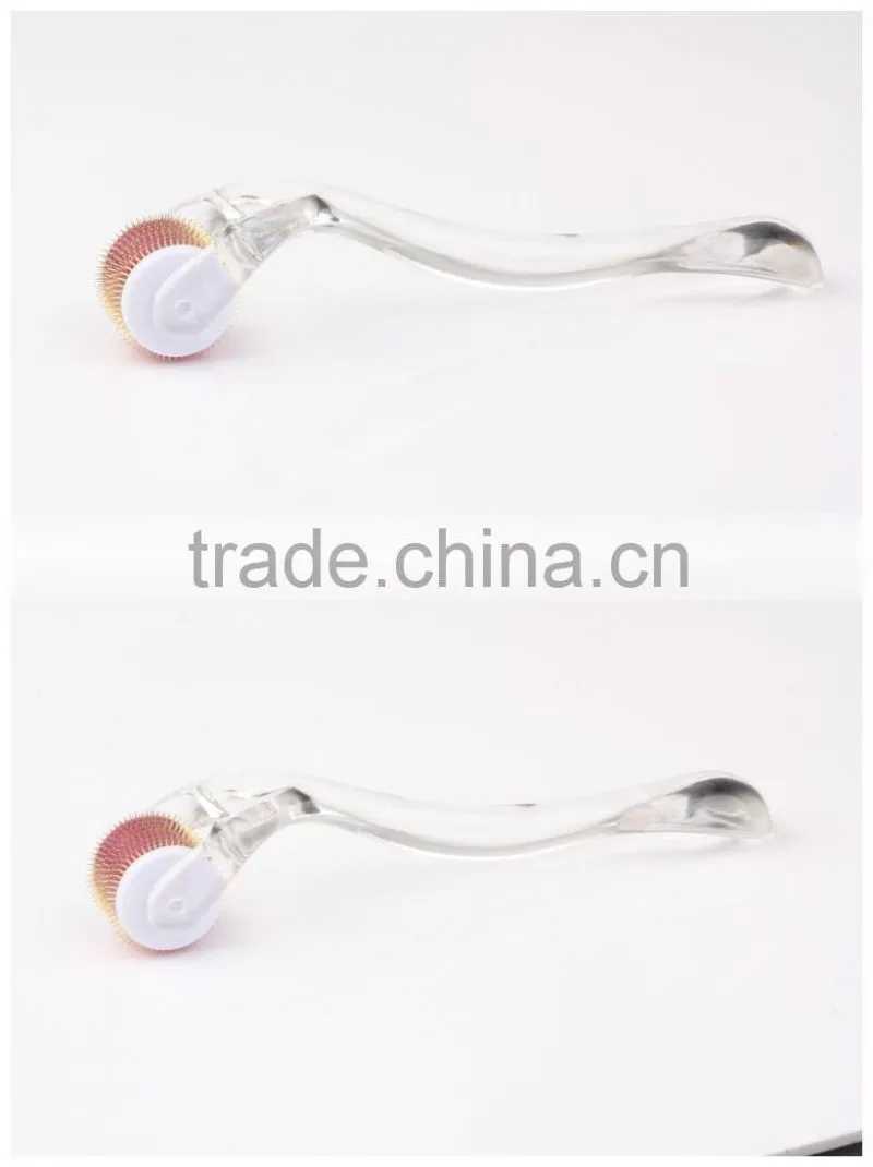 Clinic Use 540needles Transparent Derma Roller with Full Size 0.2mm- 3mm