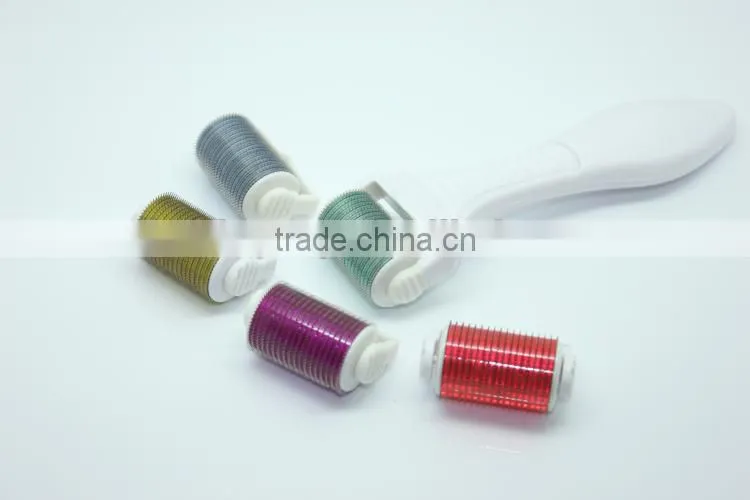 factory supply body roller 1080 needles titanium micro derma roller