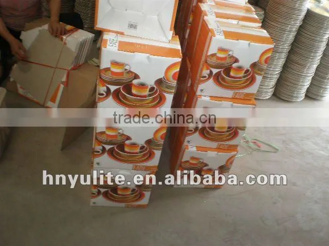 Hot porcelain plate