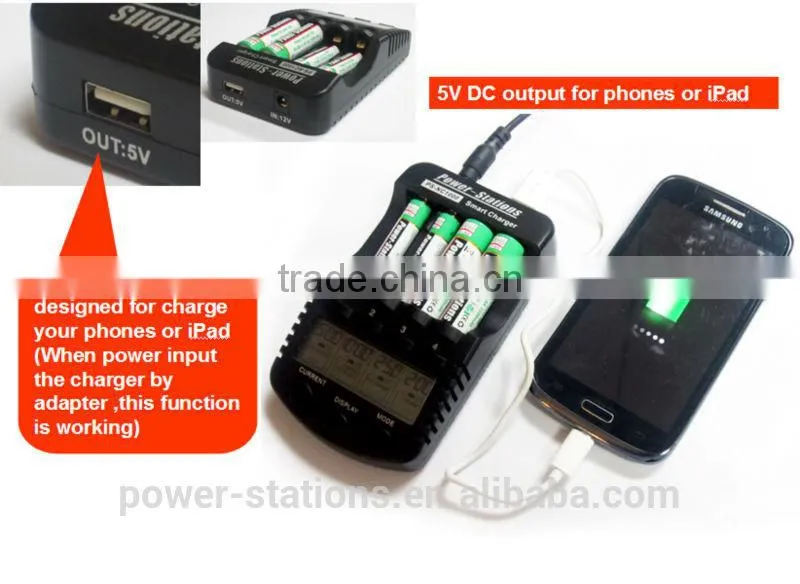 LCD car mobile charger