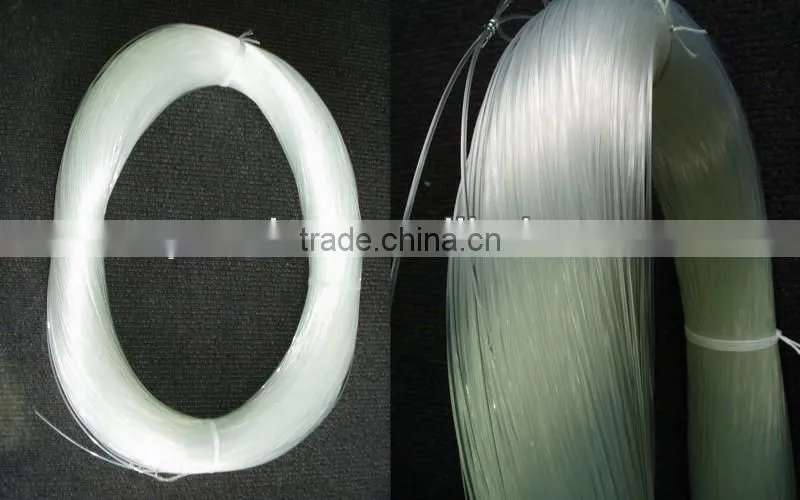 transparent nylon line white straw rope plastic staw rope