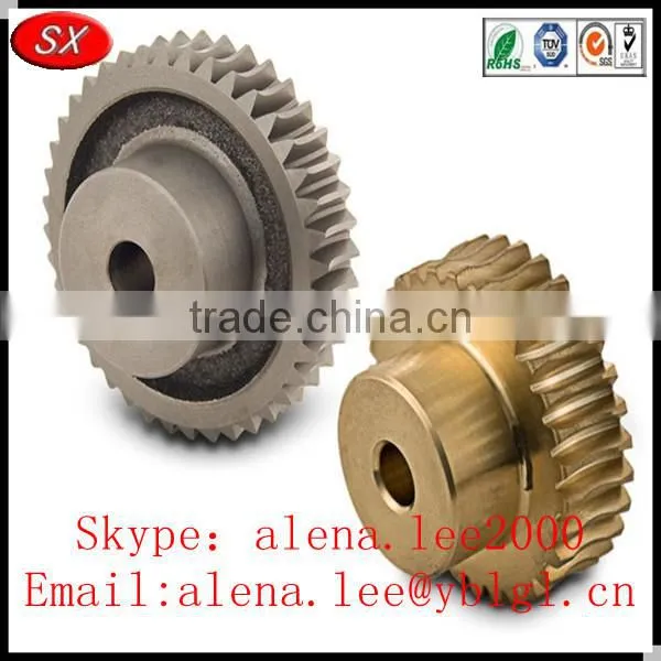ISO/SGS passed brass/bronze/stainless steel gear ring,various types ring gear,mini worm gear