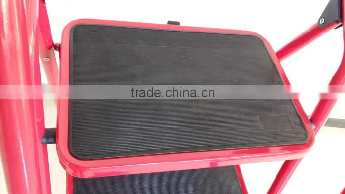 Red 4 Step Ladder Folding Ladder Hosehold step ladder