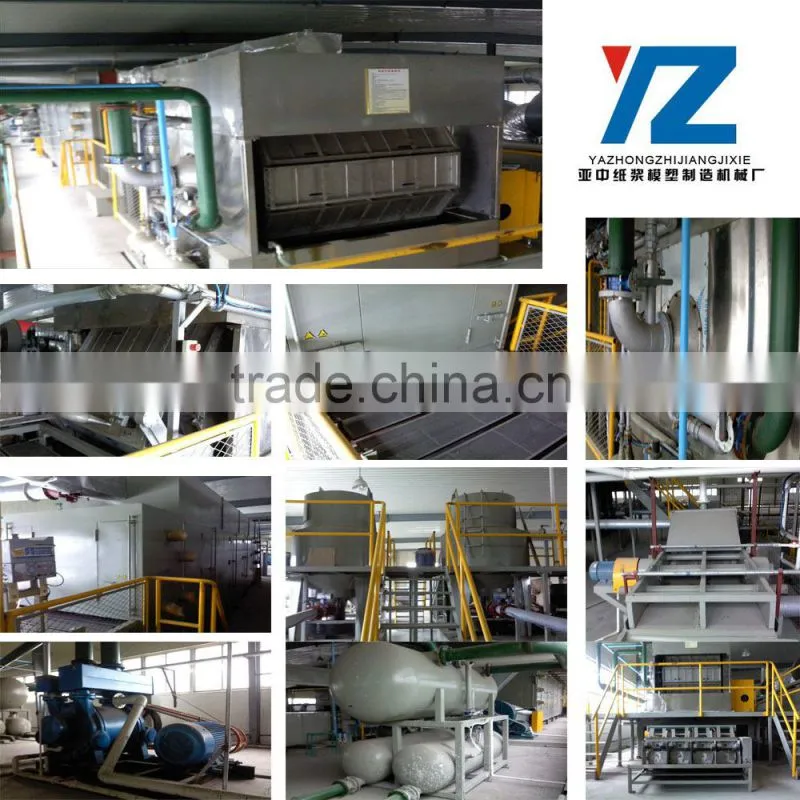 FACTORY PRICE egg tray making machine price/egg tray production line/paper egg tray processing line