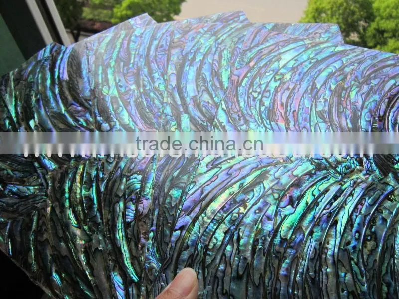 Flexible New Zealand Abalone Puau Shell Laminate Paper For Guitar Inlay