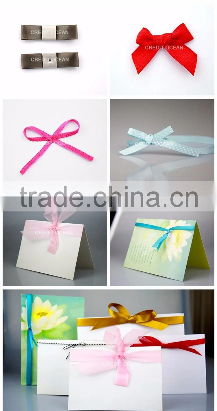 CREDIT OCEAN automatic satin bow machine