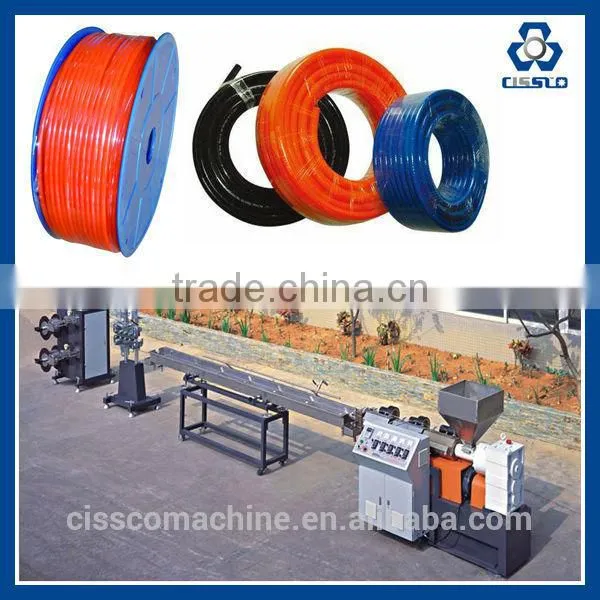 PU AIR HOSE MACHINE PU DUCT TUBE EXTRUDING LINE