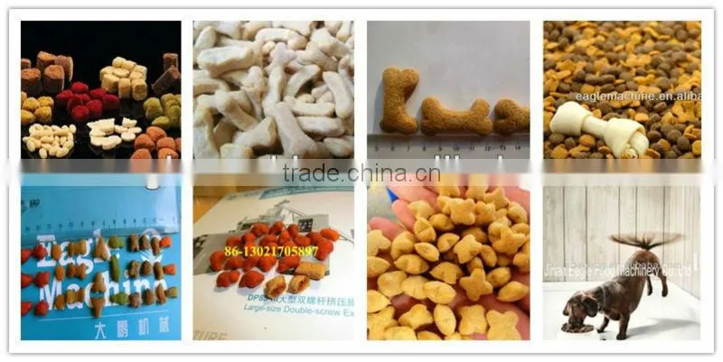 double screw extruder for snack foods,pet foods etc