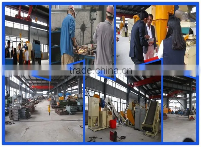 Electric power cable granulating machinery