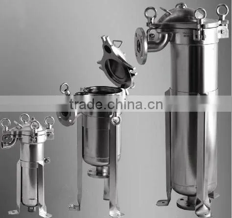 stainless steel bag filter housing for RO system