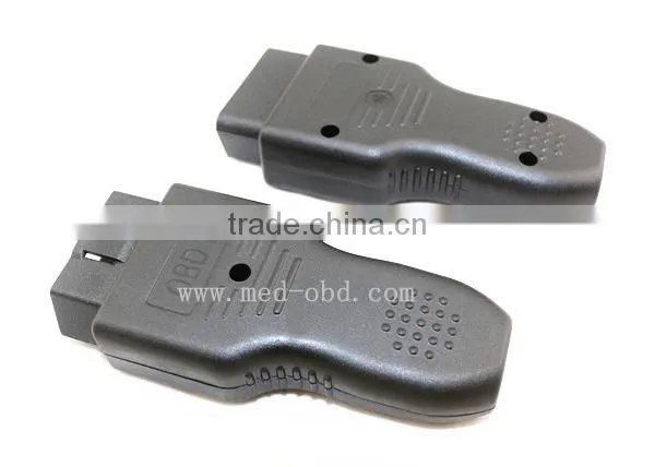 OBD2 Connector J1962 Male Plug with Enclosure and Relief